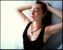 Load image into Gallery viewer, Monserrat Guardiola Oval Disc Necklace
