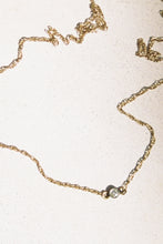 Load image into Gallery viewer, 14K Gold Dainty Layering Chain with Diamond

