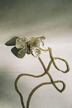 Load image into Gallery viewer, 14k and Tanzanite Butterfly Pendant
