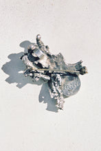Load image into Gallery viewer, Lapis and Opal Brutalist Brooch or Pendant
