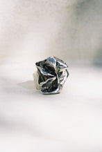 Load image into Gallery viewer, Brutalist Crumpled Paper Ring

