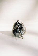Load image into Gallery viewer, Brutalist Artisan Folded Ribbon Ring
