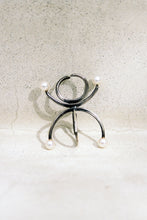 Load image into Gallery viewer, Mid-Century Pearl Abstract Pendant
