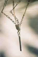 Load image into Gallery viewer, 1990's Bar Threaded Lariat Chain

