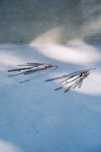 Load image into Gallery viewer, Riveted Multi-Panel Earrings
