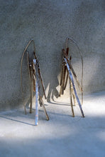 Load image into Gallery viewer, Riveted Multi-Panel Earrings
