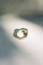 Load image into Gallery viewer, Carved Sliced Tube Ring
