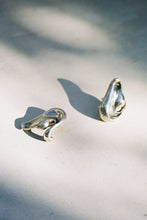 Load image into Gallery viewer, Molten Silver Clip-Ons
