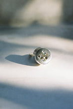 Load image into Gallery viewer, Raised Cylinder Ring with Abalone Inlay
