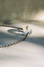 Load image into Gallery viewer, Rock Crystal Chain Necklace with Toggle Clasp
