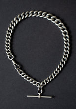 Load image into Gallery viewer, Super Heavyweight Antique English Curb Chain with T-Bar
