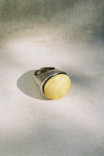 Load image into Gallery viewer, Postmodern Carved Bone Signet Ring
