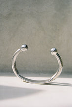 Load image into Gallery viewer, Heavyweight Sterling Silver Blank I.D. Cuff
