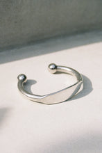 Load image into Gallery viewer, Heavyweight Sterling Silver Blank I.D. Cuff
