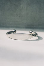 Load image into Gallery viewer, Heavyweight Sterling Silver Blank I.D. Cuff

