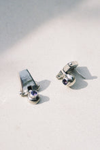 Load image into Gallery viewer, Articulated Amethyst Drop Studs
