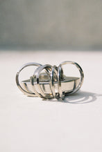 Load image into Gallery viewer, Abstract Postmodern Multi-Hoop Ring
