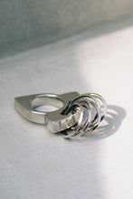 Load image into Gallery viewer, Abstract Postmodern Multi-Hoop Ring
