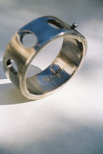 Load image into Gallery viewer, Fully Hallmarked Los Ballesteros Cuff with Round Cutouts
