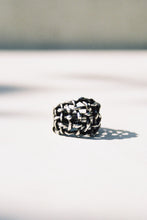 Load image into Gallery viewer, Mid-Century Artisan Basketweave Ring

