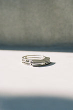 Load image into Gallery viewer, Italian Postmodern Layered Panel Ring
