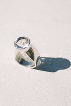 Load image into Gallery viewer, Postmodern Rock Crystal Bezel Ring
