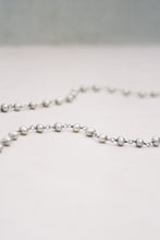 Load image into Gallery viewer, Long Sterling Silver Pearl Strand
