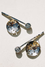 Load image into Gallery viewer, Amethyst Lunar Balance Earrings
