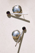 Load image into Gallery viewer, Amethyst Lunar Balance Earrings
