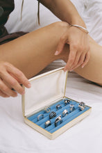 Load image into Gallery viewer, Postmodern Rock Crystal Bezel Ring
