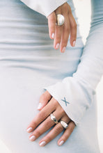 Load image into Gallery viewer, Postmodern Italian Half Moon Ring
