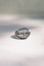 Load image into Gallery viewer, Mid-Century Domed Lattice Ring
