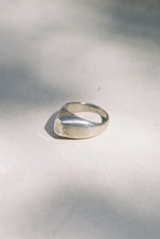 Load image into Gallery viewer, Danish Conical Flat Top Signet Ring
