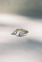 Load image into Gallery viewer, French Modernist Open Quartz Ring
