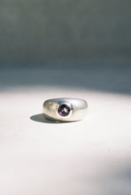 Load image into Gallery viewer, Mixed Fine Metals Amethyst Signet Ring
