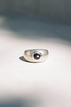 Load image into Gallery viewer, Mixed Fine Metals Amethyst Signet Ring
