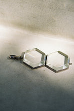 Load image into Gallery viewer, Art Deco Crystal Hexagon Locket
