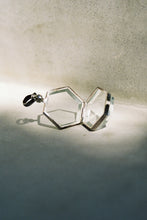 Load image into Gallery viewer, Art Deco Crystal Hexagon Locket
