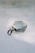 Load image into Gallery viewer, Art Deco Crystal Hexagon Locket
