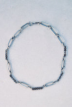 Load image into Gallery viewer, Artisan Mixed Fine Metals Panel Link Chain
