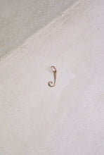 Load image into Gallery viewer, Artisan Gold J Charm
