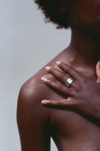 Load image into Gallery viewer, Casa Spratling Wide Stacked Graphic Ring
