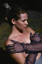 Load image into Gallery viewer, Hand-Carved Gold Brutalist Band
