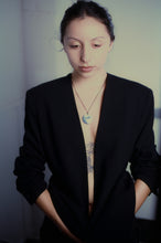Load image into Gallery viewer, Elsa Peretti Round Pendant on Black Silk Cord
