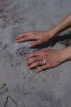 Load image into Gallery viewer, Gold Sculptural Wave Ring
