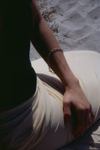 Load image into Gallery viewer, Mid-Century Gold Curb Link Bracelet

