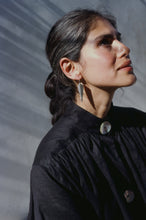 Load image into Gallery viewer, Geometric Vessel Drop Earrings
