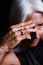 Load image into Gallery viewer, Mid Century Multi Stone Inlay Ring
