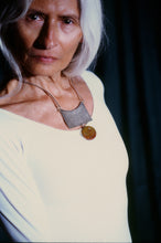 Load image into Gallery viewer, Mid-Century Hook Collar with Detachable Agate Panel
