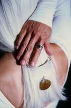 Load image into Gallery viewer, Mid-Century Hook Collar with Detachable Agate Panel

